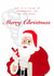 Funny Santa Vaping Christmas Card created by OhEmGee Designs