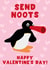 Funny Valentine's Day Card - Send Noots - Pingu created by Pink Peach Cards