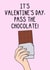 Cute Valentine's Card For Boyfriend, Girl friend - Chocolate - Galentine's created by OhJaye