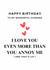 Birthday Card For Husband, To My Wonderful Husband,  Joke Husband Card created by CheekyCard