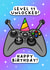 Cute Birthday Card - 11th - Level Eleven Unlocked created by Duck & Mustard