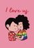 Cute Valentine's Day - I Love Us - LGBTQ+ created by Giddy Kipper