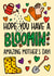 Cute Mother's Day Card - Gardening - Bloomin Amazing created by TeePee Creations