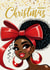 Afrocentric Christmas Card, Festive Black Woman, Xmas Card for Her, Ethnic Xmas created by Josie Grant Gifts