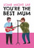 Funny Mother's Day Card - Oasis - Some Might Say You're The Best Mum created by AbiGoLucky