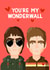 Cute Valentine's Day Card - Oasis - My Wonderwall created by Nicola Watson
