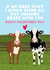 Cute Valentine's Day Card - Spend All Day With You - Cows created by Pink Peach Cards