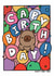 Cute Capybara Birthday Card - Capy For You - Capy Birthday! created by JOLLY AWESOME