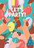 Sausage Dog Birthday Party Card - Let's Party created by James Cluer