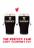 Cute Valentine's Day Card - Guinness - The Perfect Pair created by Pink Peach Cards