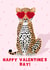 Cute Valentine's Day Card - Hearts - Jaguar created by Pink Peach Cards