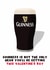 Cheeky Valentine's Day Card - Guinness - Head created by Pink Peach Cards