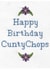 Rude Birthday Card - Happy Birthday Cunty Chops created by You've Got Thread On You