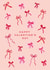 Cute Valentine's Day Card - Bows - Ribbon created by Katie Hannah