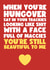 Funny Valentine's Day Card - Hungover - Still Beautiful To Me created by Card Charisma