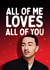 Fun Valentine's Day Card - All Of Me Loves All of You - John Legend created by Mrs Best Paper Co.