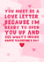 Naughty Valentine's Day Card - You Must Be A Love Letter - Hearts created by Pink Peach Cards