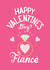 Classic Valentine's Day Card - Fiancé - Engagement Ring created by Angelicabydesign
