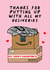 Funny Valentine's Day Card - Online Shopping Deliveries created by Of Life & Lemons Ltd.