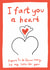 Funny Valentine's Day Card - Fart A Heart created by Sarah Ray