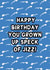 Funny Birthday Card - Speck Of Jizz created by Gem Draws Stuff
