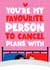 Cute Valentines Day / Anniversary Card - Cancelling Plans created by Mrs Best Paper Co.