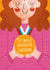 Cute Mother's Day Card - Teenage Daughter Survivor - Medal created by AbiGoLucky