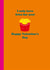 Cute Valentine's Day Card - Fries - I Only Have Fries For You! created by Happy Street