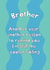 Funny Birthday Card - For Brother - Cooler Sibling created by @Laura Lonsdale Designs