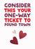 Rude Valentine's Day Card - Pound Town - Hearts created by The Buddy Fernandez Card Co.