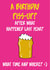 Funny Birthday Card - Birthday Piss Up created by Steve Brown
