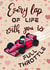 F1 Valentine's - Formula 1 Car - Every lap of life with you is full throttle created by Lettering By LiMaMo