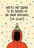 Punny Birthday Card - Squid Game - Not Squids In created by Muses & May