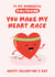 Cute Valentine's Day Card - For Girlfriend - Running created by Fliss Muir