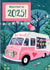Cute Wedding Card - Married In 2025 - Campervan created by Rocket68