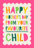 Funny Mother's Day Card - Favourite Child created by Atwood & Atwood