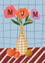 Pretty Mother's Day Card - Floral Vase created by Jessie Maeve Studio