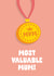 Funny Mother's Day Card - Medal - Most Valuable Mum created by Kieron Haughton