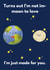 Cute anniversary / valentines card - for him or her - puns - moon, earth, stars created by Mollie's Media Hub