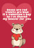 Rude Valentines Day Card - For Him - Shaved My Beaver created by Filthy Sentiments