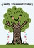 Cute Anniversary Card - 5th - Wood Anniversary created by Lyndsay Moon