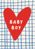 Classic New Baby Card - Baby Boy created by Print & Pigment