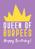 Fun Birthday Card - For Her - Burpees created by Fierce Females Club