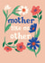 Cute Mother's Day Card - Mother Like No Other - Flowers created by Jessie Maeve Studio