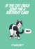 Funny Birthday Card - For The Cat - If Your Cat Could Sweary Cat created by The Marmalade Cat