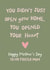 Heartfelt Mother's Day Card - Foster Mum - Heart created by Sweetlove Press