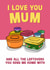 Funny Mother's Day Card - Leftovers created by Pickled Prints