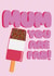 Cute Mother's Day Card - You Are Fab! - Fab Ice Lolly created by Jenny Cleeton