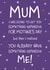 Funny Mother's Day Card - Something Expensive - Me! created by Designed by Woobrew