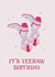 Fun Birthday Card - It's Yeehaw Birthday - Cowboy Boots created by Vero Illustrates